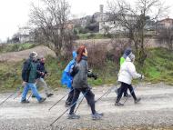 Argençola: 3a sessió Marxa Nòrdica  Natxo Oñatibia