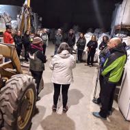 Argençola: Visita al molí d'Agricultura ecològica Pep Mestre  Natxo Oñatibia