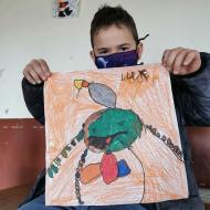 Argençola: Taller Pintem el Nadal  Martí Garrancho