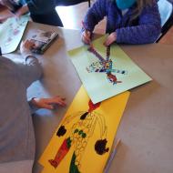 Argençola: Taller Pintem el Nadal  Martí Garrancho