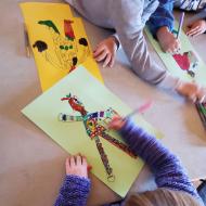 Argençola: Taller Pintem el Nadal  Martí Garrancho