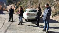 Porquerisses: L'alcalde i regidors/es de l'ajuntament d'Argençola en la inauguració del casal de Porquerisses  Martí Garrancho