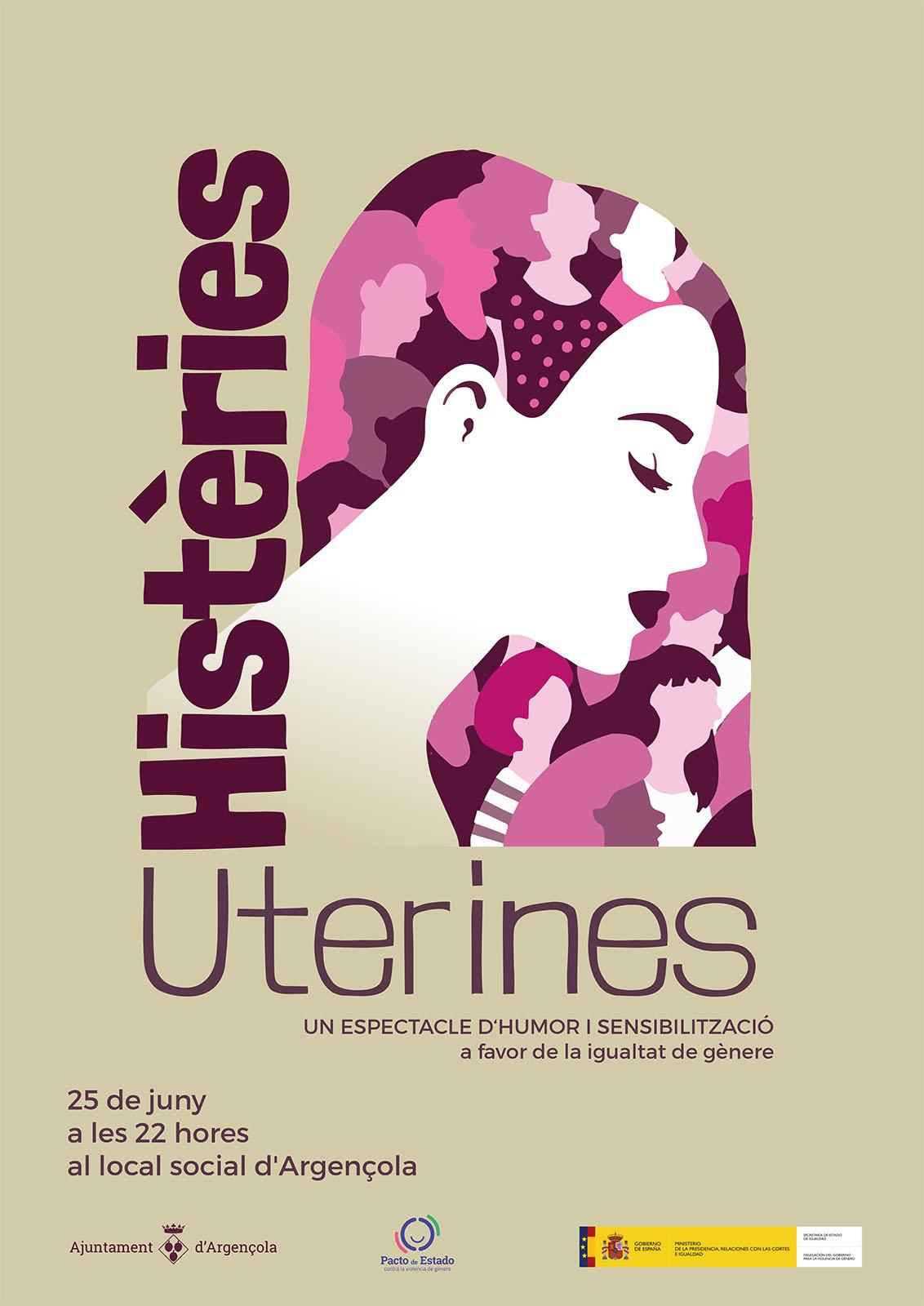cartell Espectacle 'Histèries Uterines'