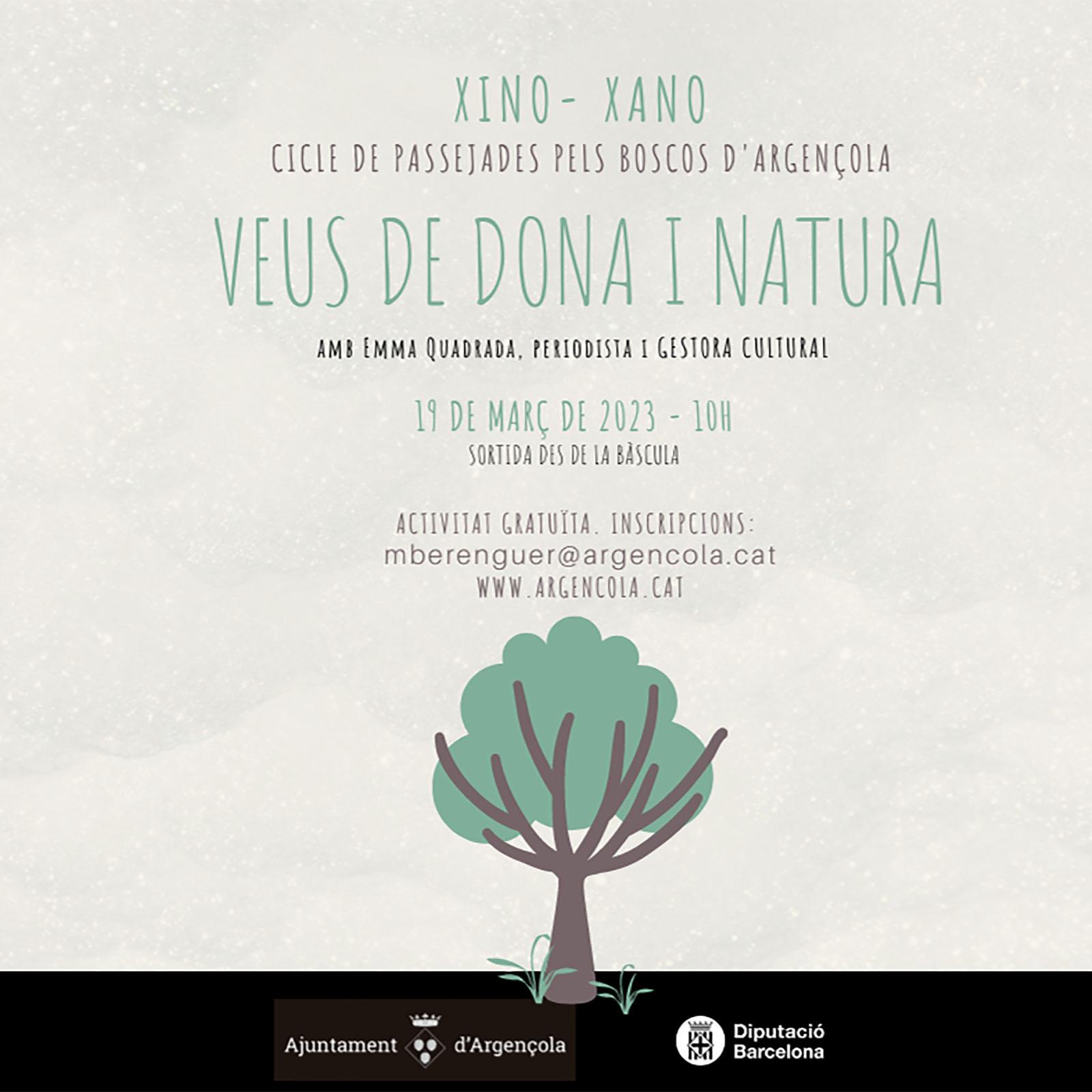 cartell Xino-xano, Veus de dona i natura