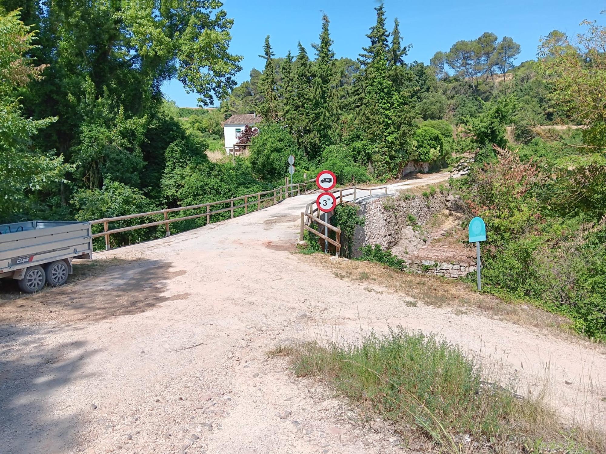 El Pont de Contrast ja està reparat i obert al pas